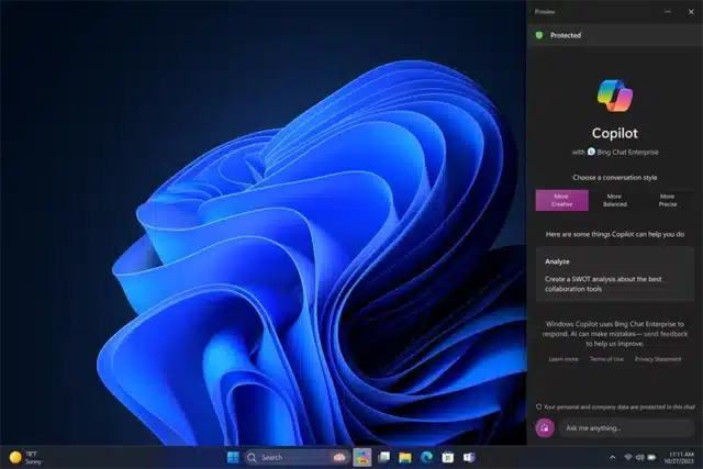 Copilot in Windows 11