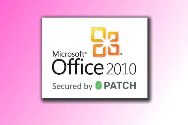 Microsoft Office 2010 0patch