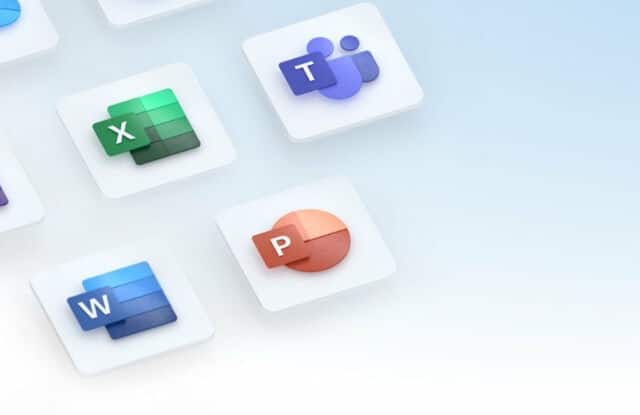 Microsoft Office icons