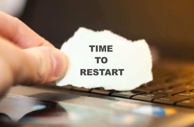 Time to restart