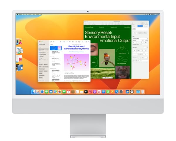 macoS Ventura Stage Manager
