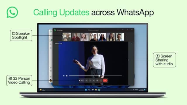 WhatsApp calling improvements