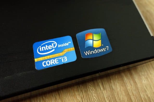 Windows 7 sticker