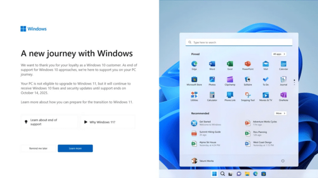 A new journey with Windows