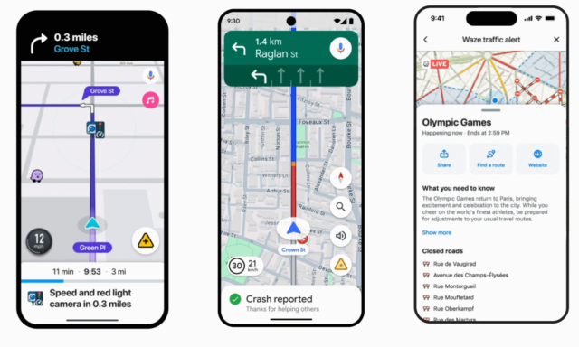 Waze Google Maps updates