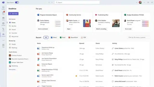 Third generation of Microsoft OneDrive